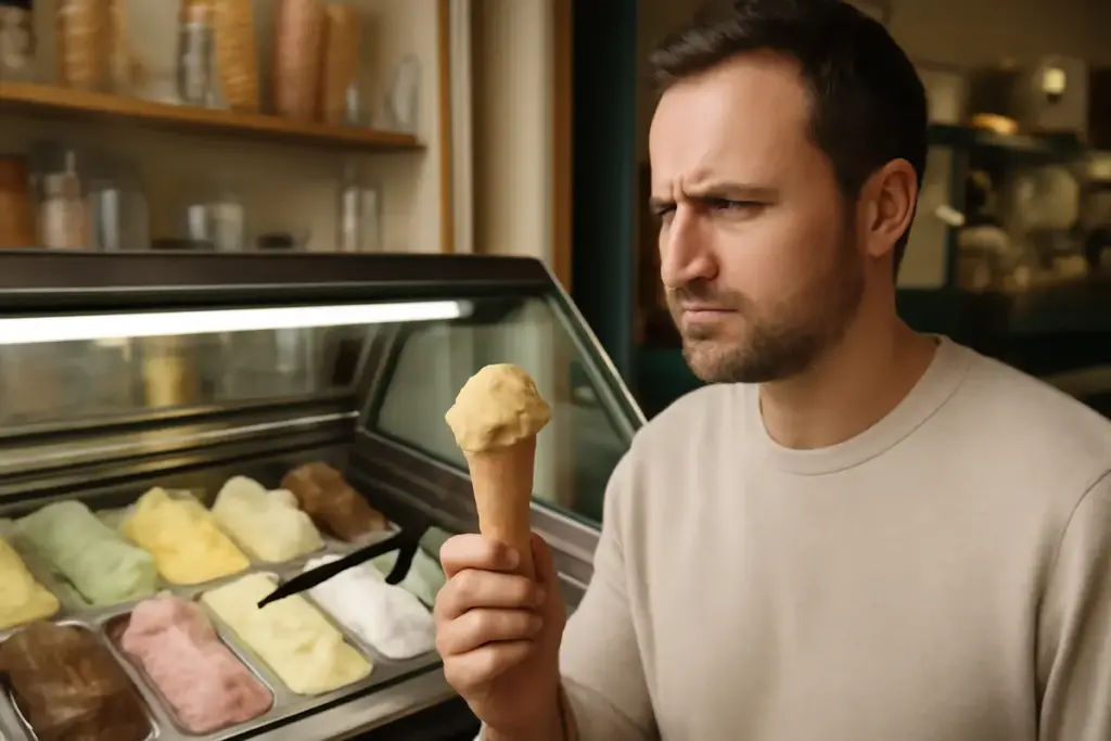 Come si riconosce un vero gelato artigianale italiano? Il dettaglio fondamentale che evita le fregature