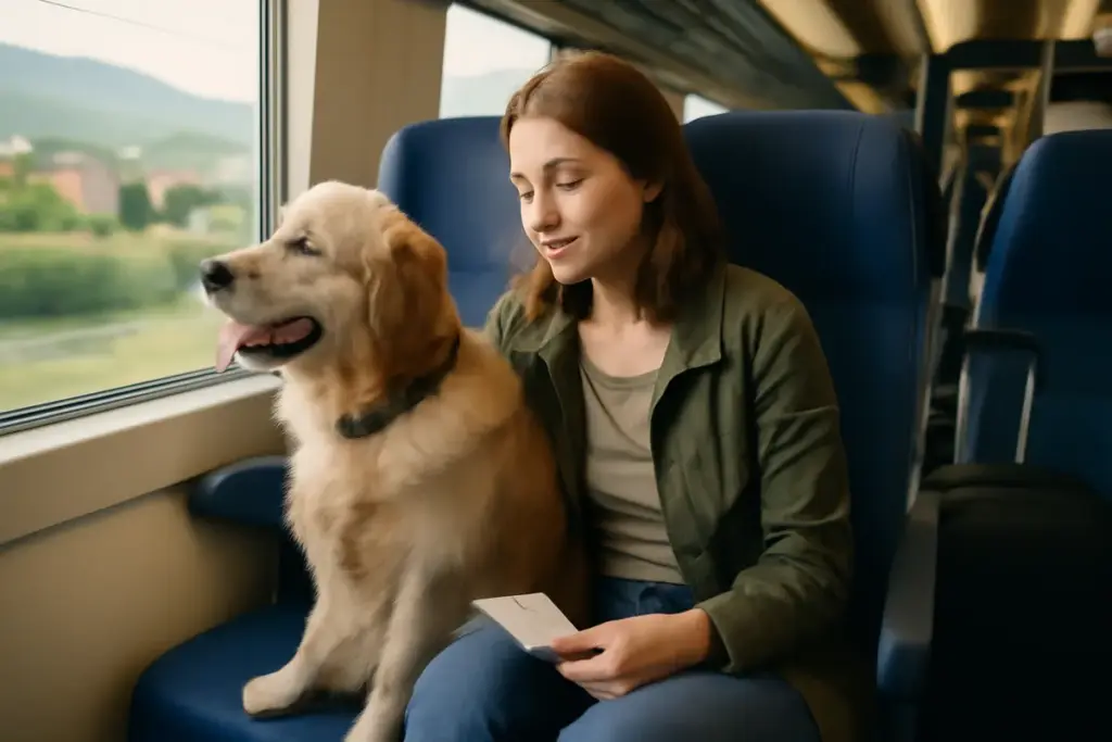 Viaggiare in treno in Italia con il cane: le regole aggiornate che evitano multe inaspettate