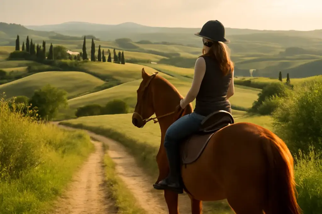 Passeggiate a cavallo tra le campagne toscane: percorsi panoramici che sorprendono anche i locali